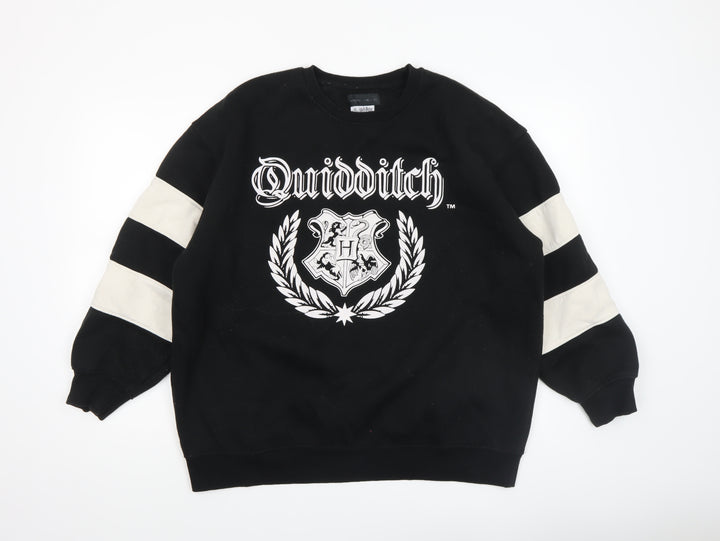 Lefties Men’s Black Harry Potter Quidditch XL Sweatshirt Pullover