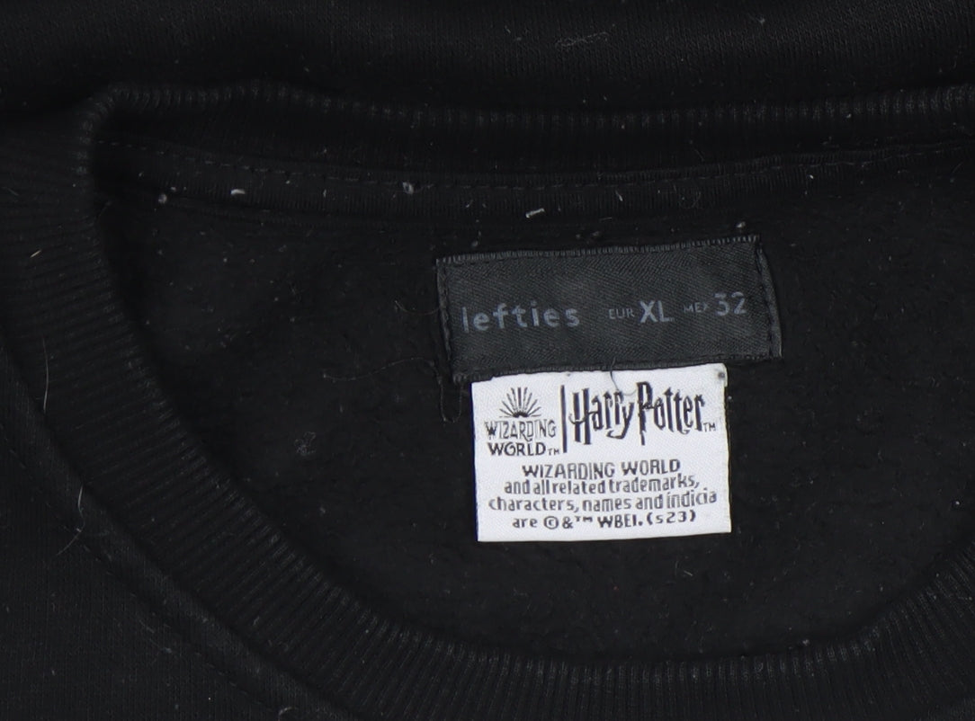 Lefties Men’s Black Harry Potter Quidditch XL Sweatshirt Pullover