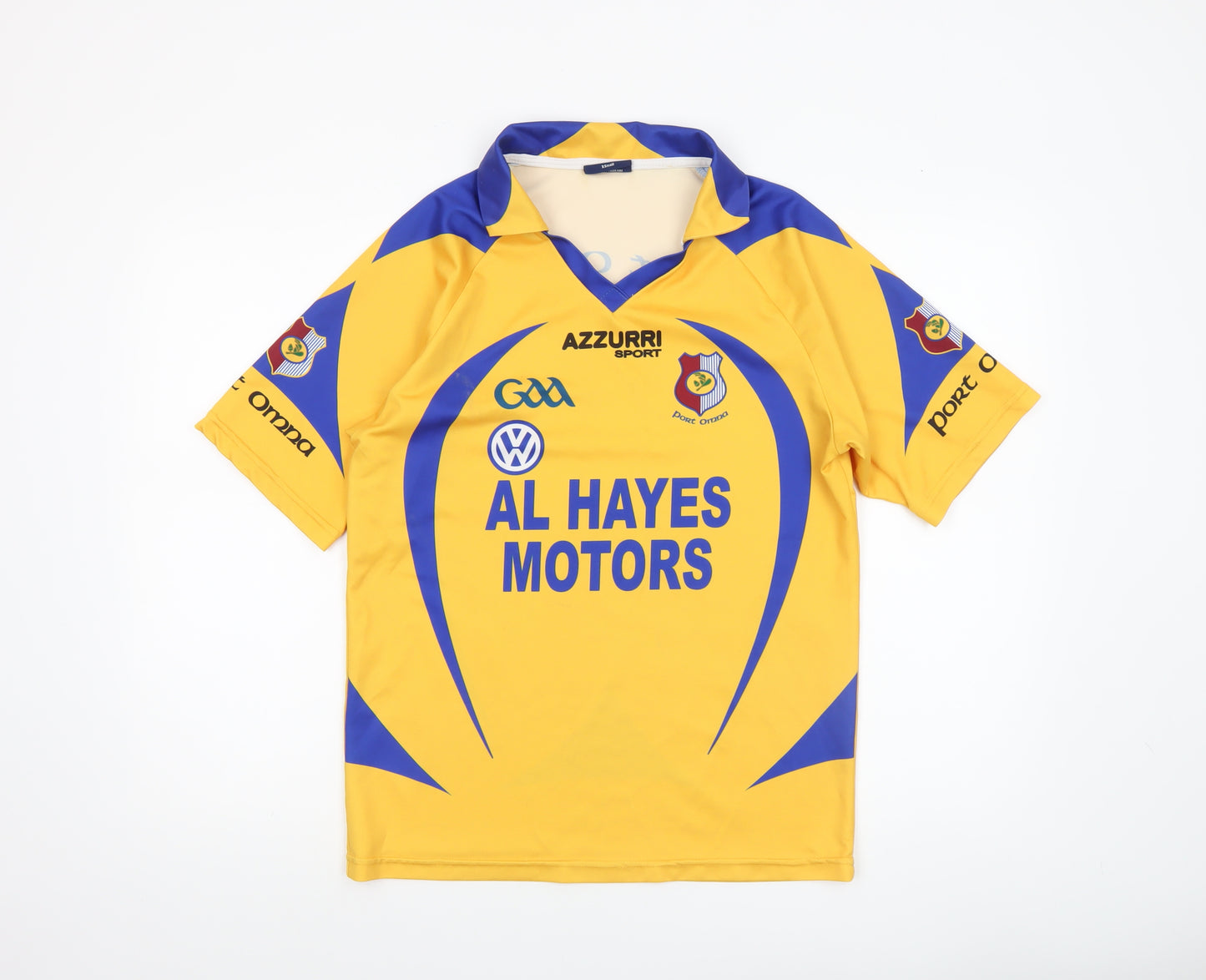Azzurri Sport Men’s Yellow XS Rugby Jersey Active Top