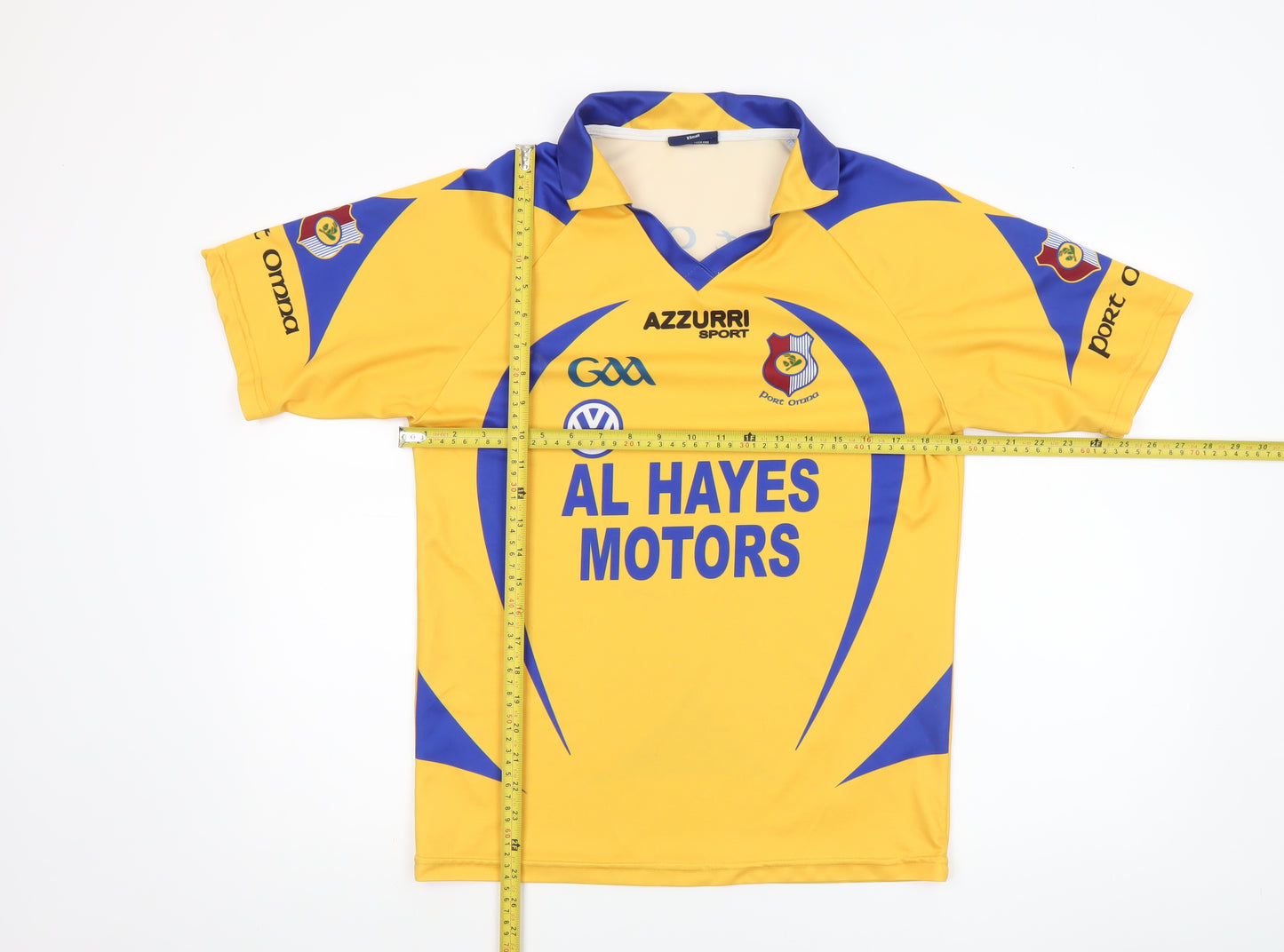 Azzurri Sport Men’s Yellow XS Rugby Jersey Active Top