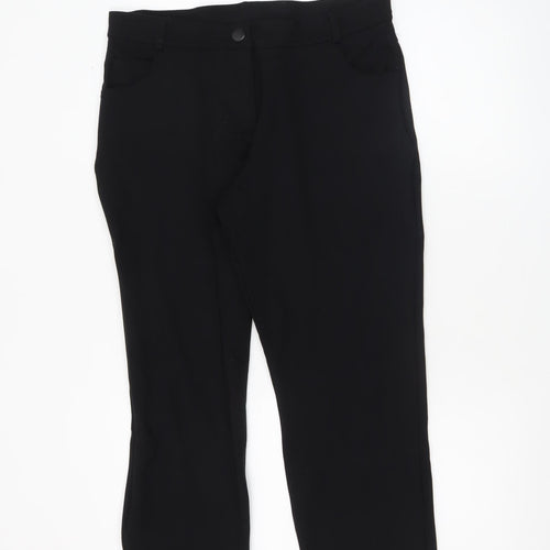Dunnes Women Black Size 12 Skinny Stretch Trousers