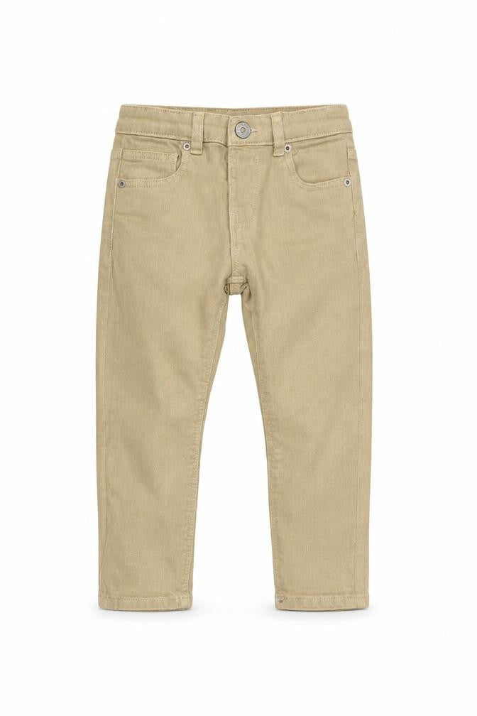 Zara Boys Beige Slim Denim Jeans 2-3 Years Stretch Cotton