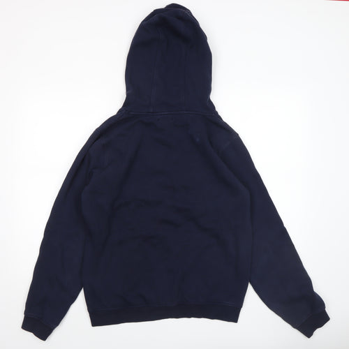 U.S. Polo Assn. Boys Blue Pullover Hoodie 15-16 Years Cotton Blend