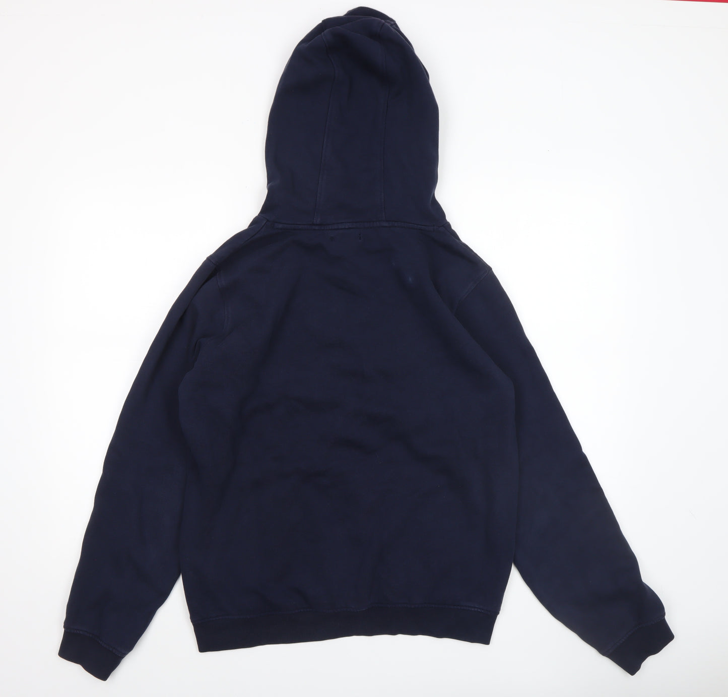 U.S. Polo Assn. Boys Blue Pullover Hoodie 15-16 Years Cotton Blend