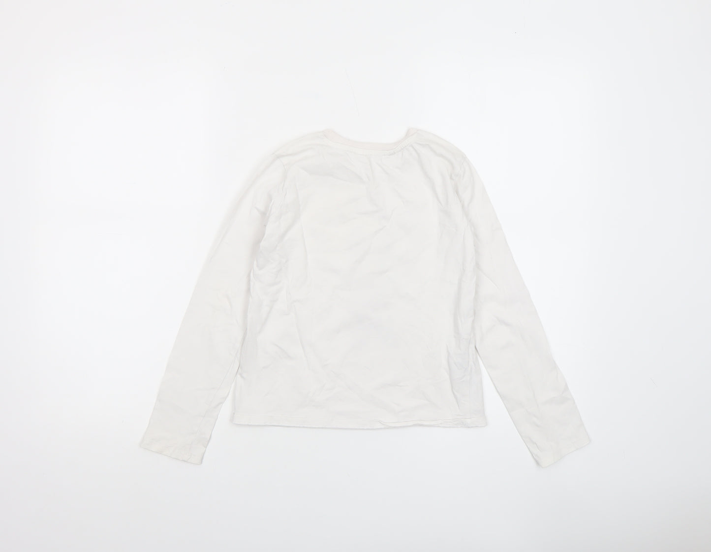 MNG Disney Girls White Long Sleeve Minnie Mouse T-Shirt 9-10 Years