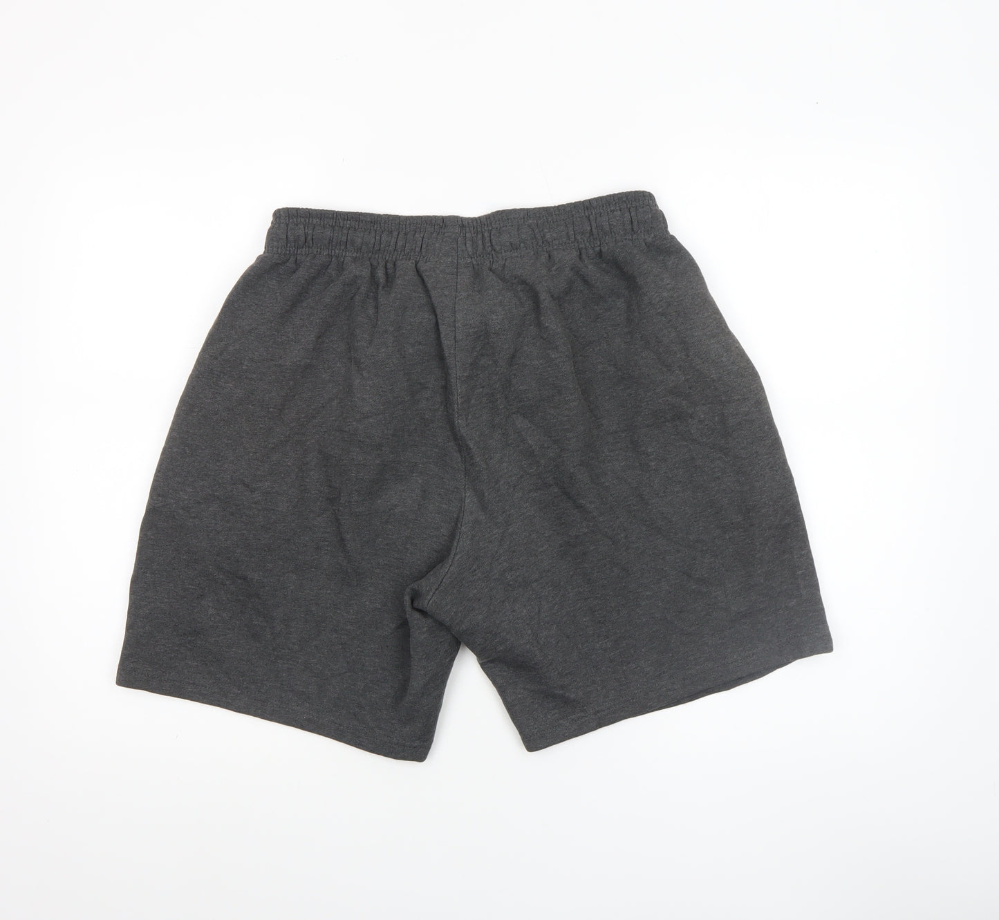 Ellesse Men Grey Sweat Shorts M Elastic Waist Casual