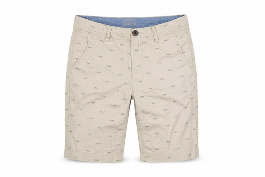 American Eagle Boys Beige Chino Shorts 14 Years Cotton Twill Casual