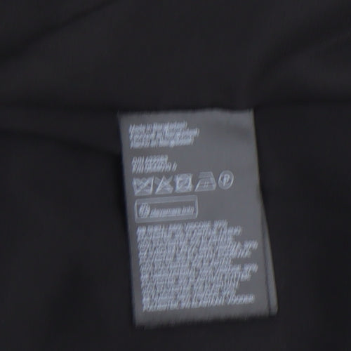 H&M Women Grey Check Blazer UK 16 Single-Breasted Work Jacket