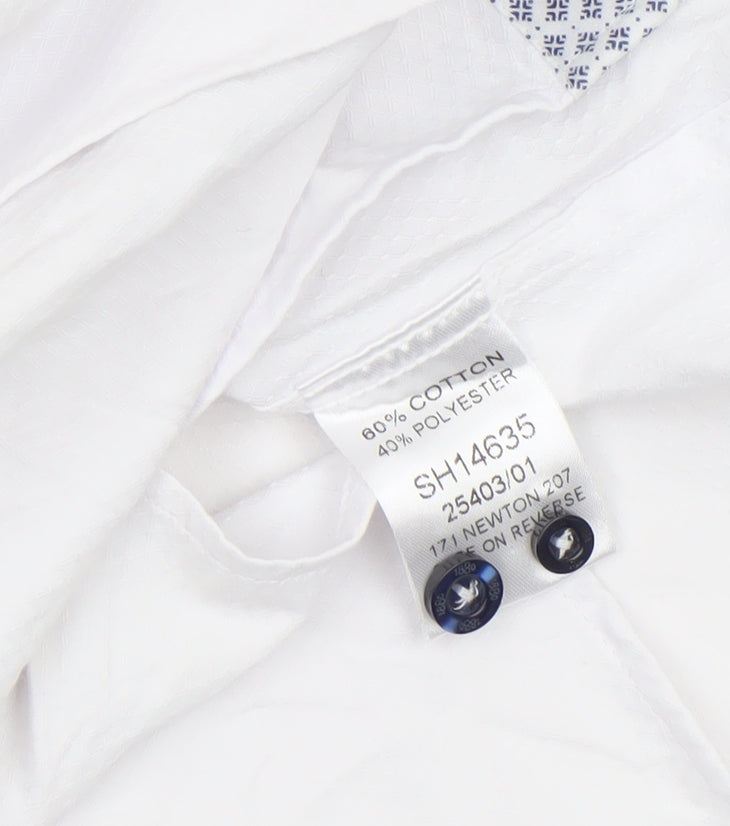 1880 Club Boys White Long Sleeve Button-Up Dress Shirt Size 158