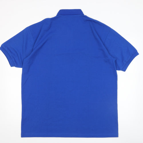 ARCO Workwear Blue Men's L Polo Shirt Polyester Cotton