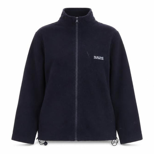 Maine New England Women's Blue Fleece Full Zip Jacket Size 12