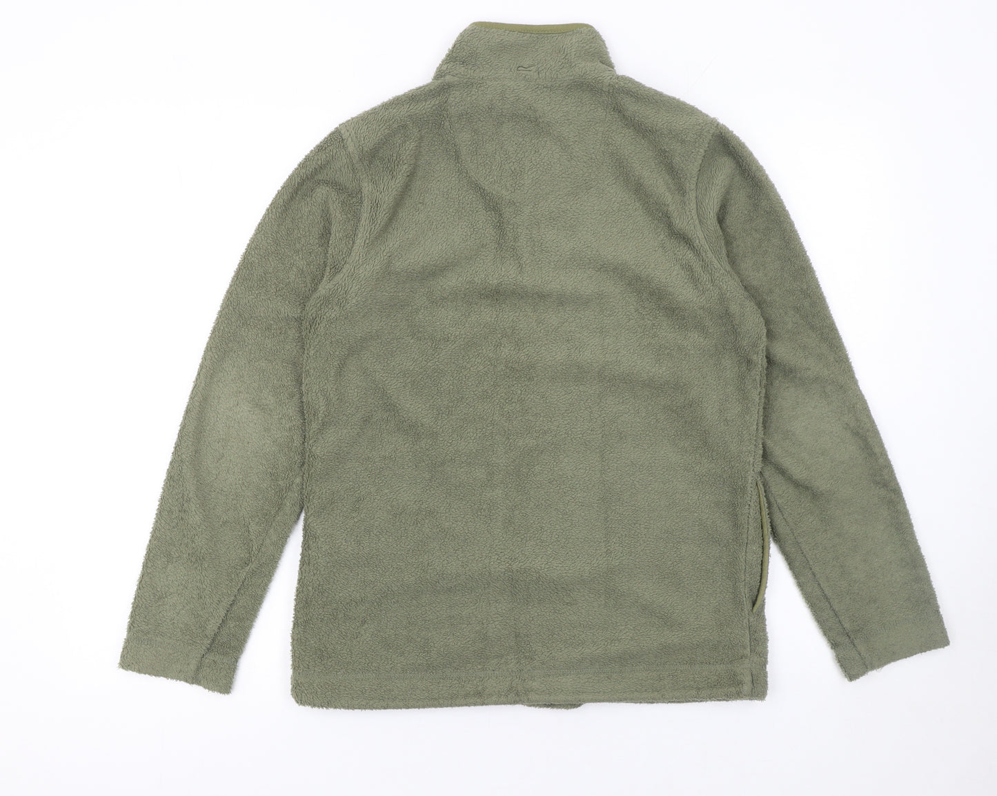 Regatta Womens Green Fleece Pullover Sweatshirt UK 10 Outdoor Casual