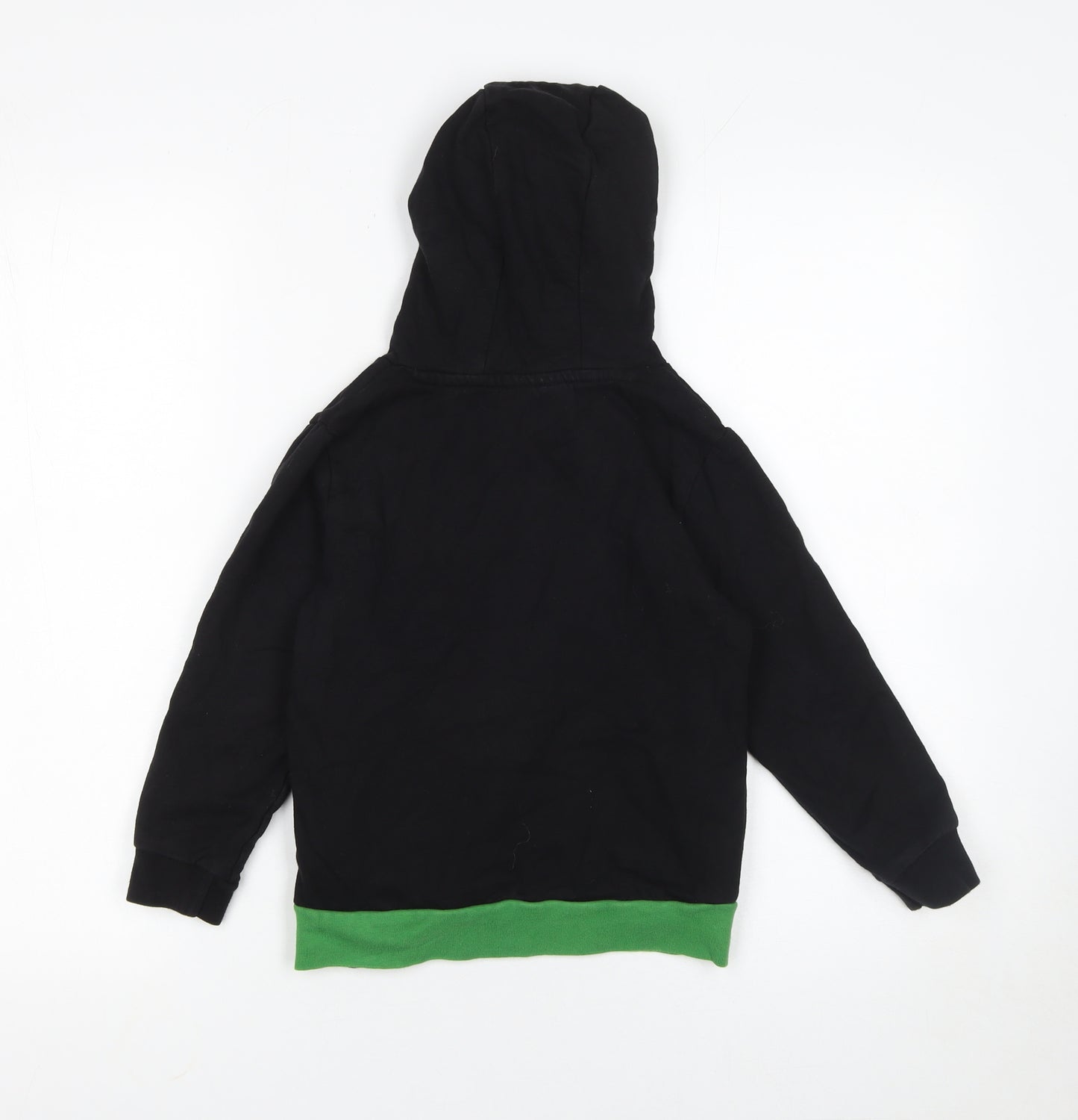Minecraft Creeper Boys Black & Green Pullover Hoodie 6-7 Years