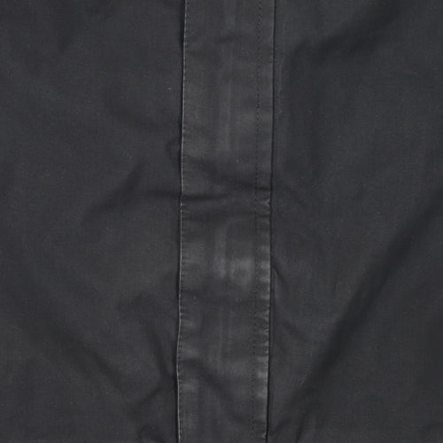 Trespass Boys Black Waterproof Hooded Parka Coat 7 Years