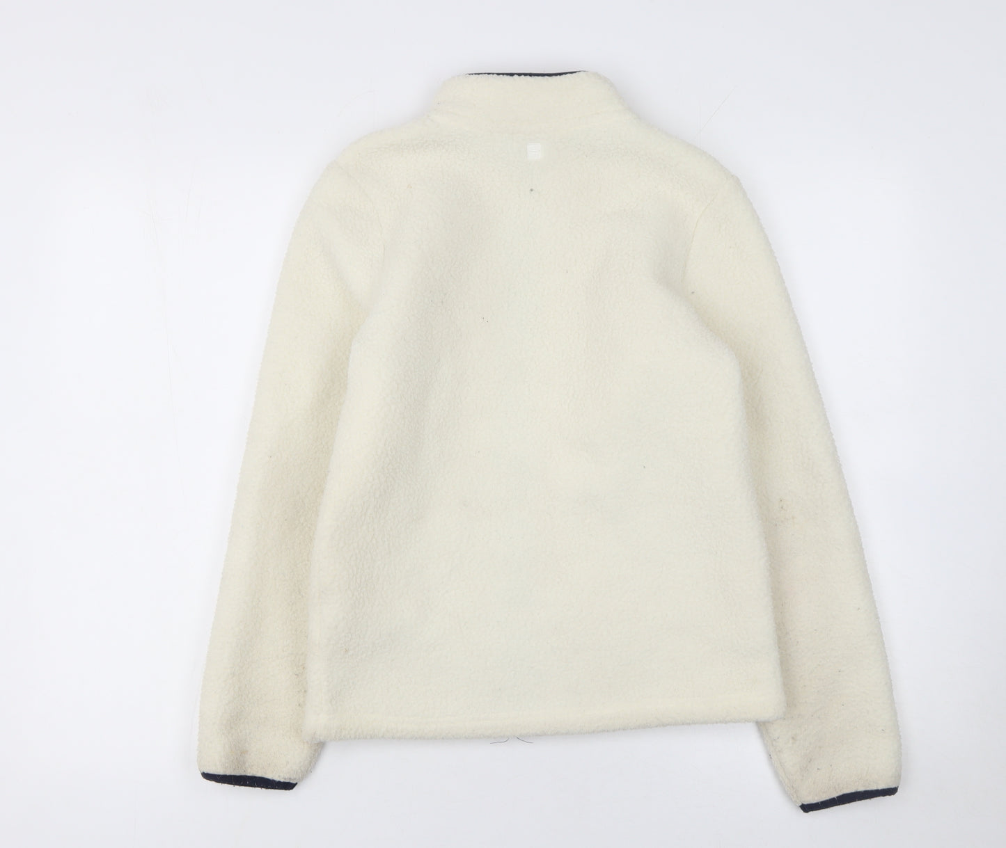 Mountain Warehouse Boys Ivory Fleece Jacket 11-12 Years Full Zip Outdoor