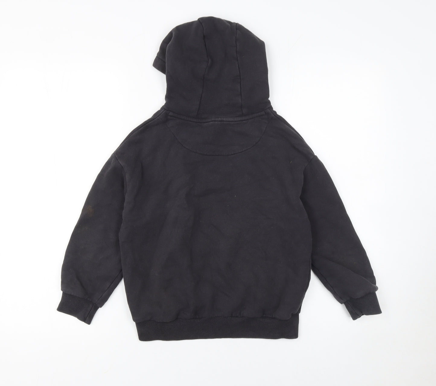 Marks and Spencer Boys Black Harry Potter Hogwarts Pullover Hoodie 7-8 Years