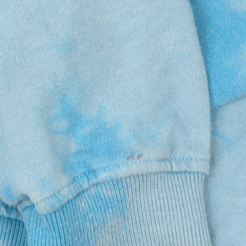Saltrock Boys Blue Tie Dye Pullover Hoodie 7-8 Years Regular Fit