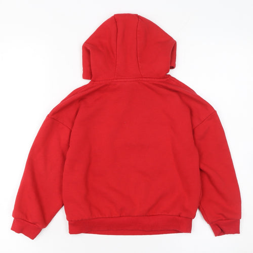 Marvel Spider-Man Miles Morales Red Boys Pullover Hoodie 7-8 Years