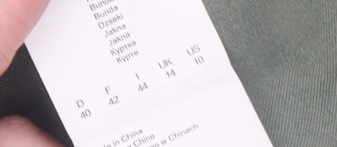 s.Oliver Women Green Belted Long Lyocell Trench Coat Size 14