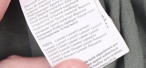 s.Oliver Women Green Belted Long Lyocell Trench Coat Size 14