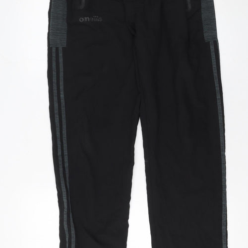 O’Neills Men’s Black XL Jogger Trousers with Zip Pockets