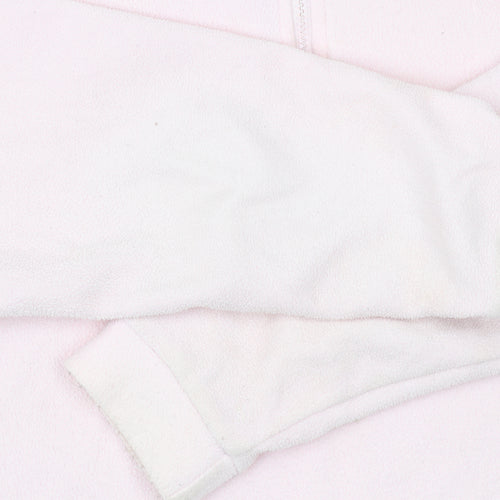Brave Soul Women's Pink Fleece 1/4 Zip Pullover Sweatshirt M