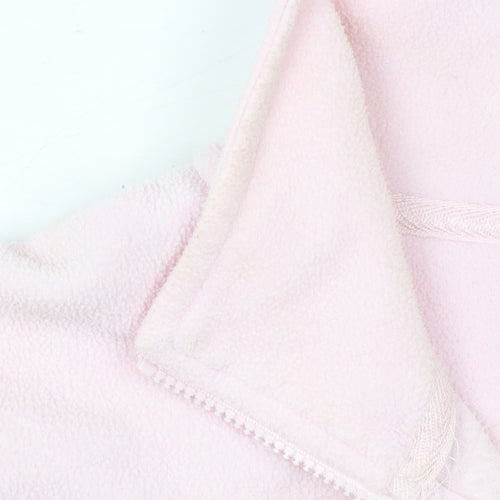 Brave Soul Women's Pink Fleece 1/4 Zip Pullover Sweatshirt M