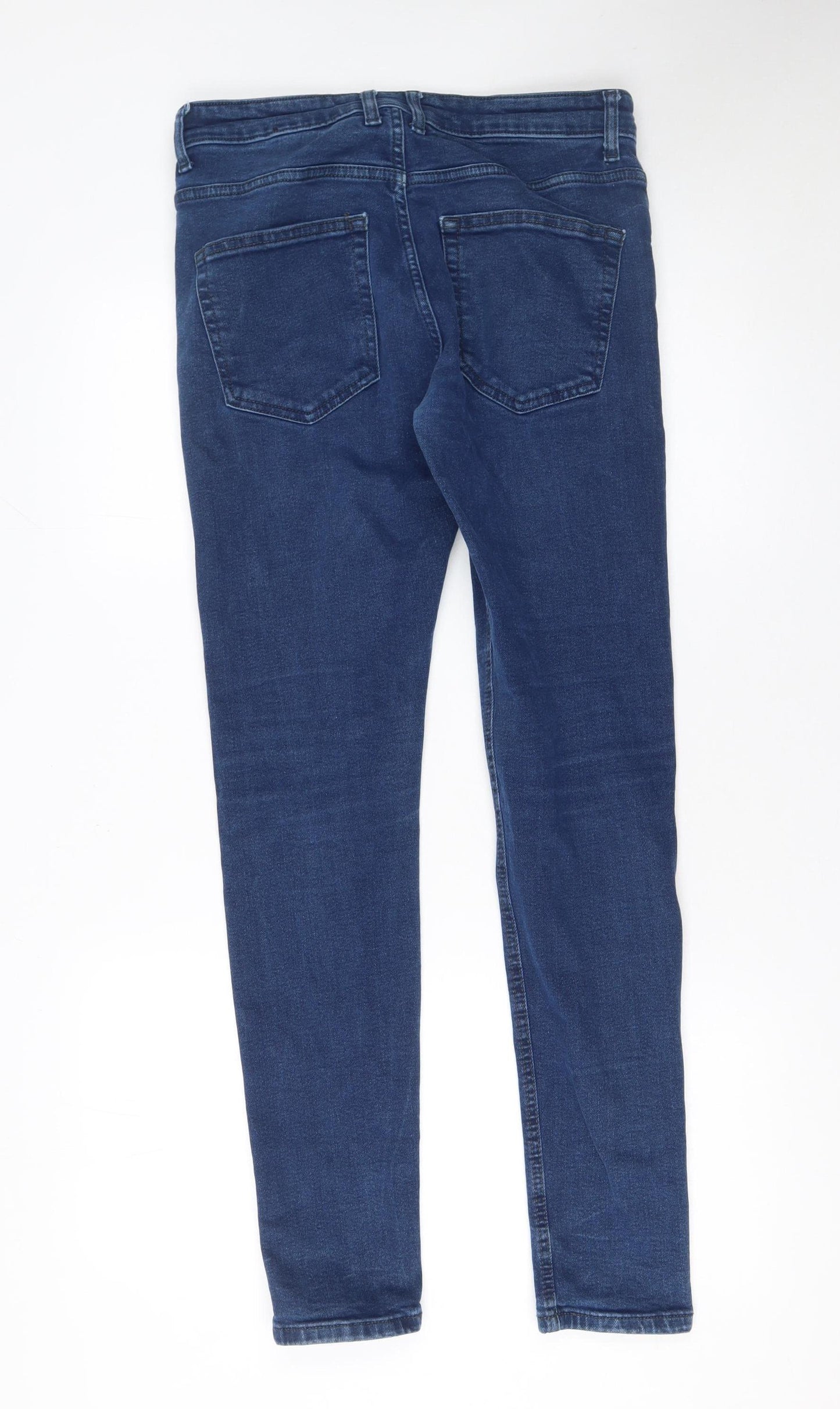 Next Men Blue Slim Fit Denim Jeans 30W 31L Classic Style