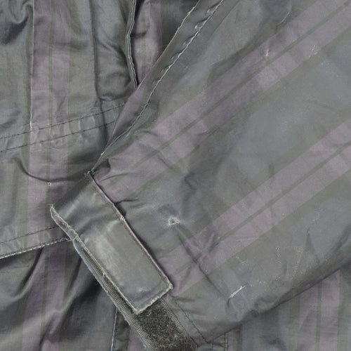 Cotton Traders Men's Plum Purple Parka Jacket M Full Zip Lined