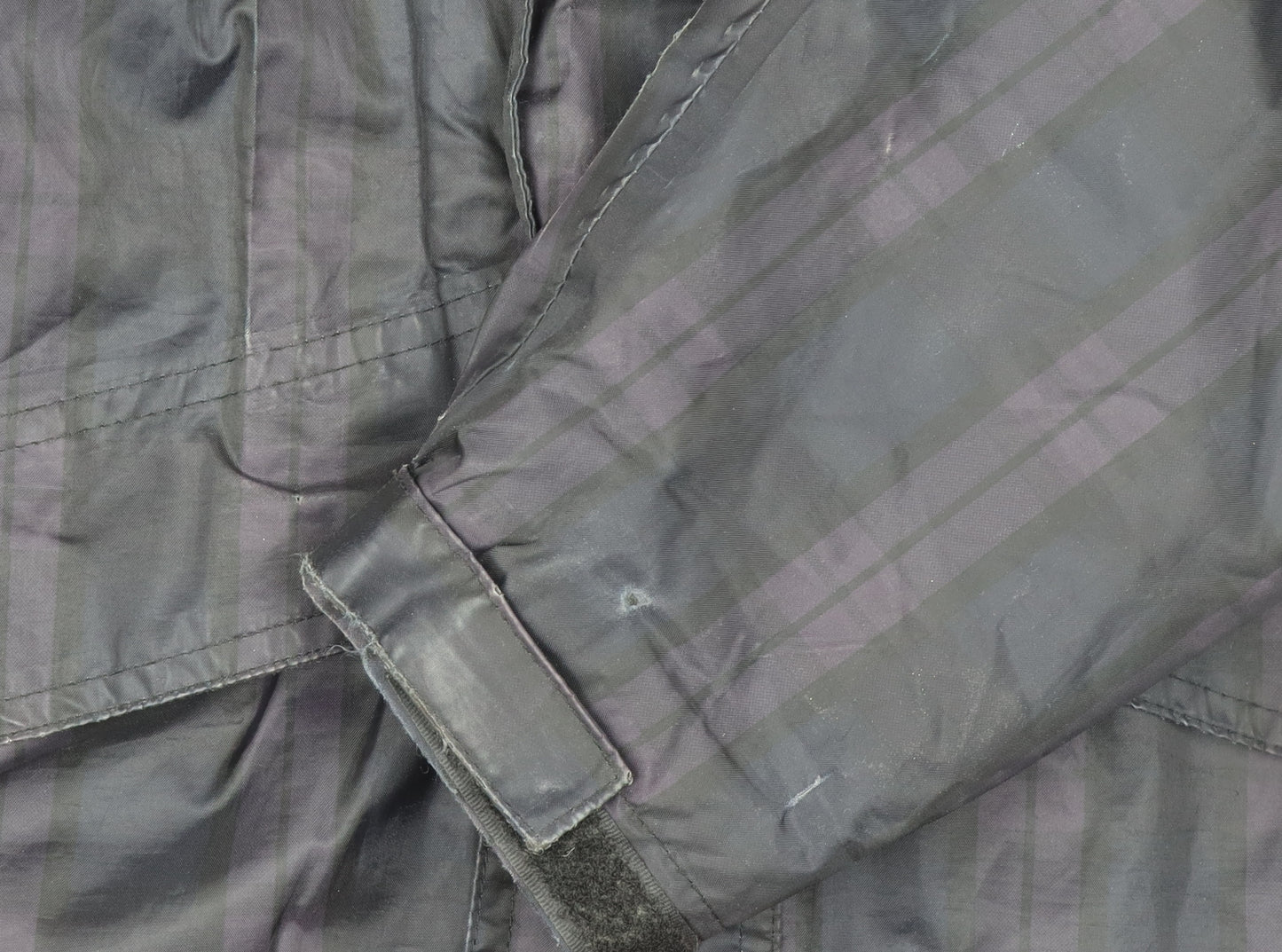 Cotton Traders Men's Plum Purple Parka Jacket M Full Zip Lined