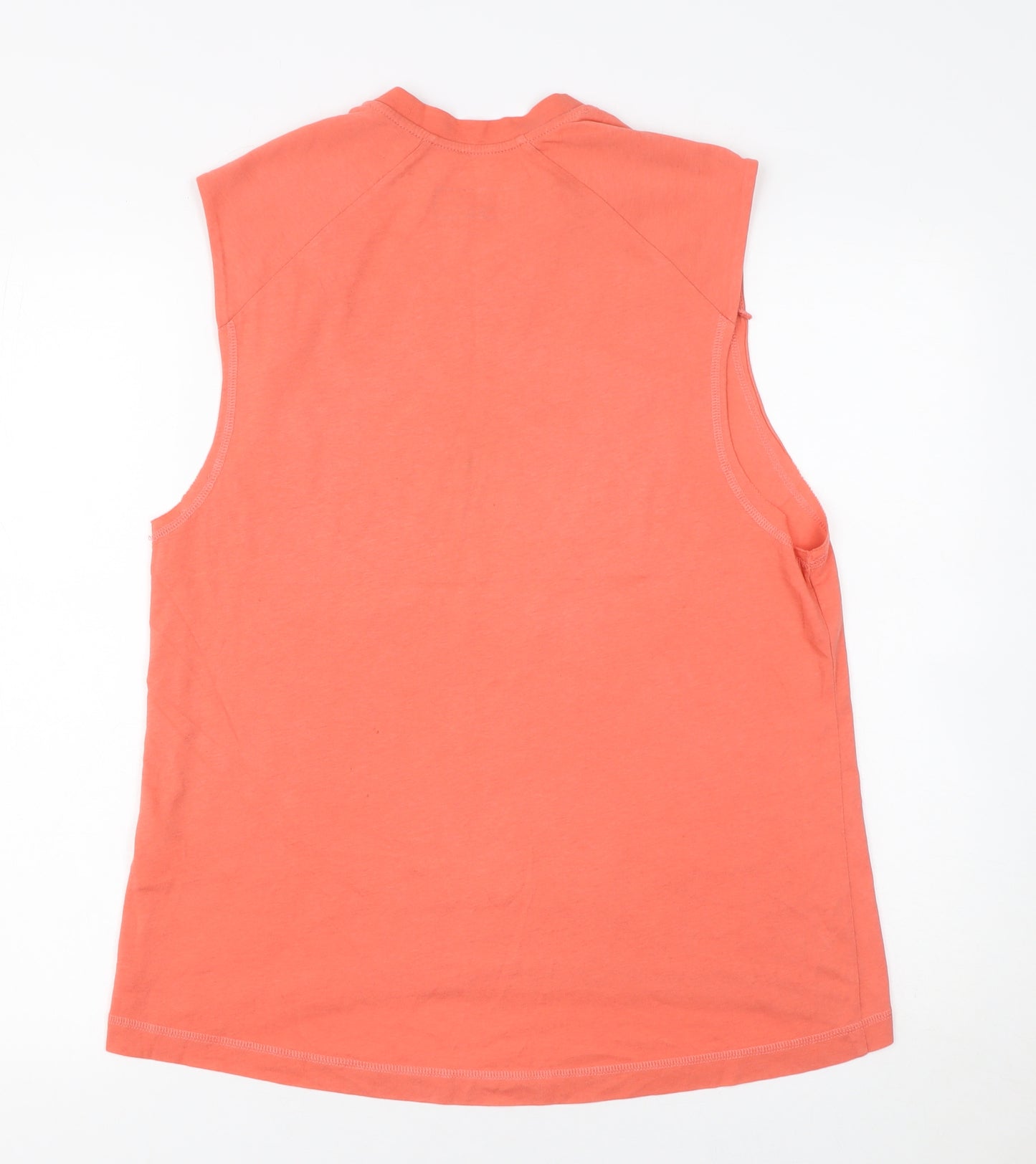 KCA-LAB Men's Orange Sleeveless Tank Top Size M Activewear Gym