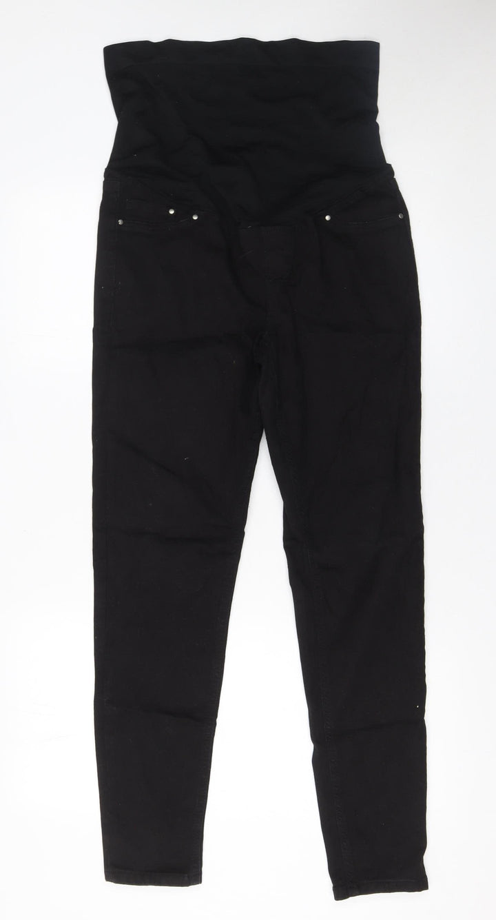 Savida Women Black Size 14 Maternity Skinny Jeans High Rise Stretch