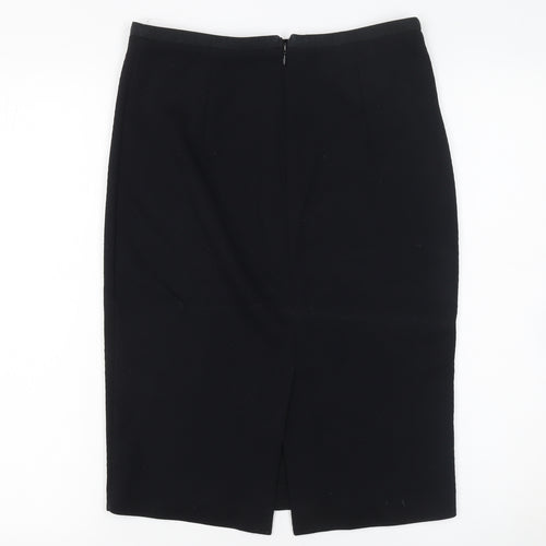 Next Women Black Size 8 Pencil Knee Length Skirt Office Wear