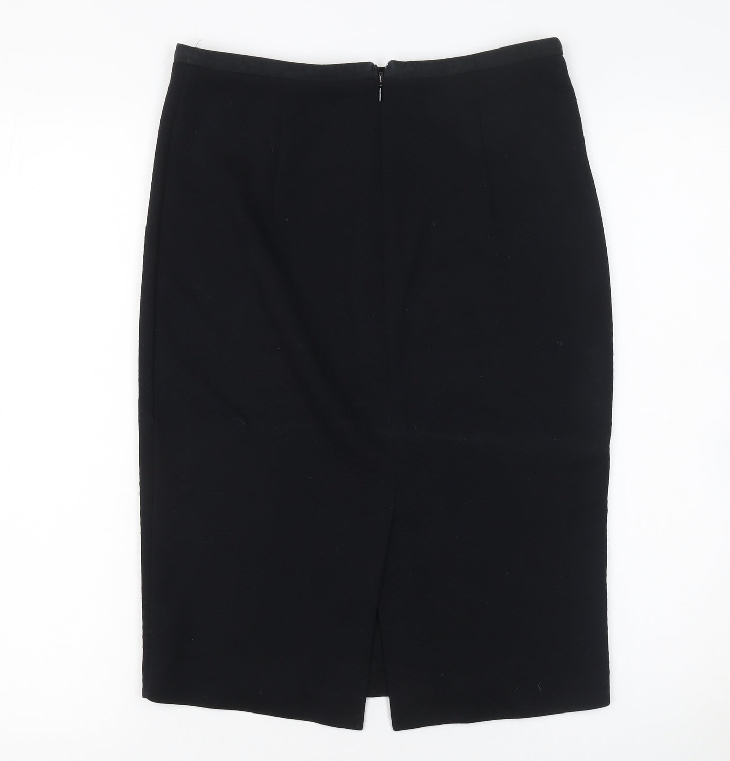 Next Women Black Size 8 Pencil Knee Length Skirt Office Wear
