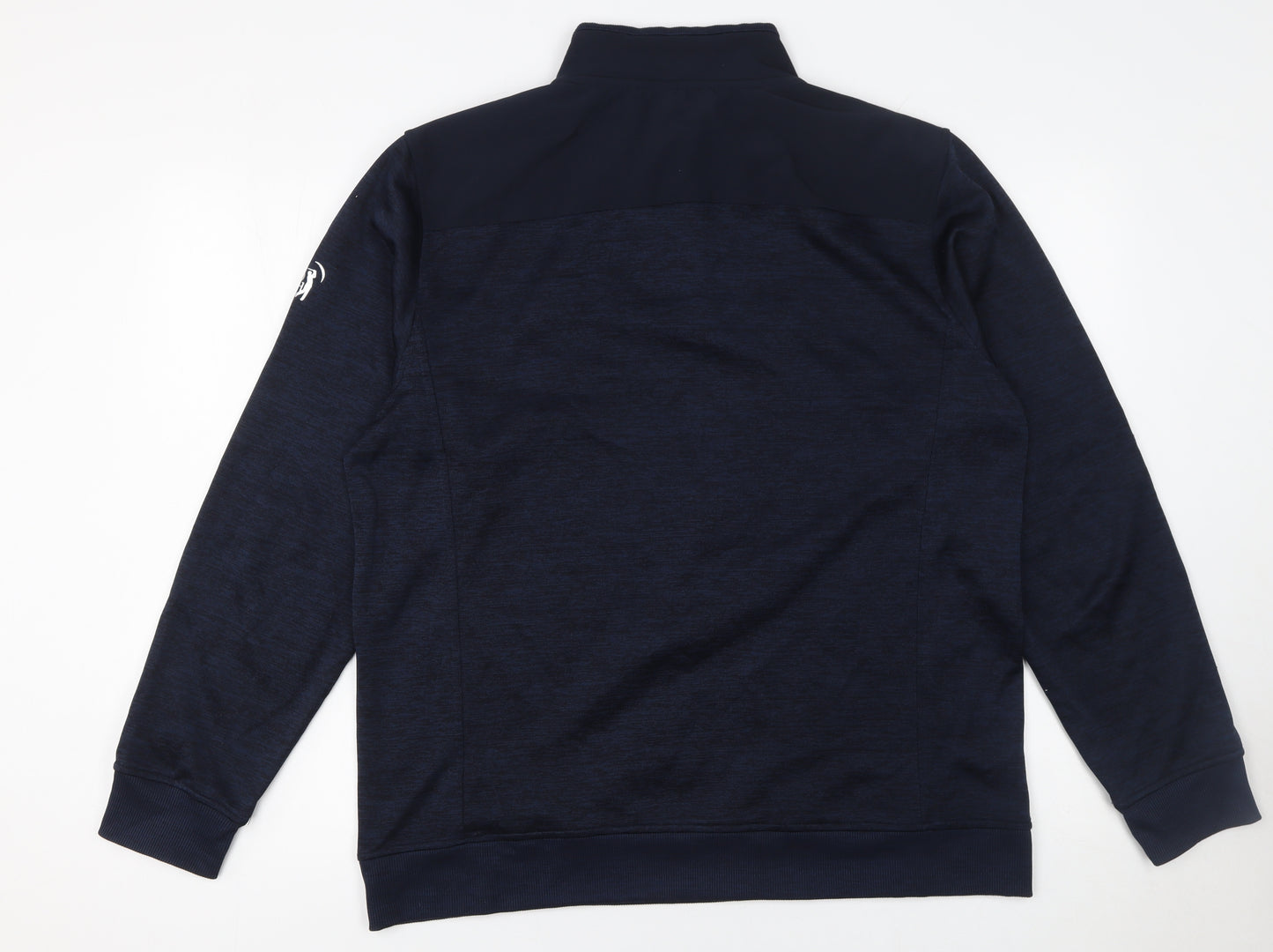 Padraig at Dunnes Stores Men’s Blue 1/4 Zip Pullover Sweatshirt Large