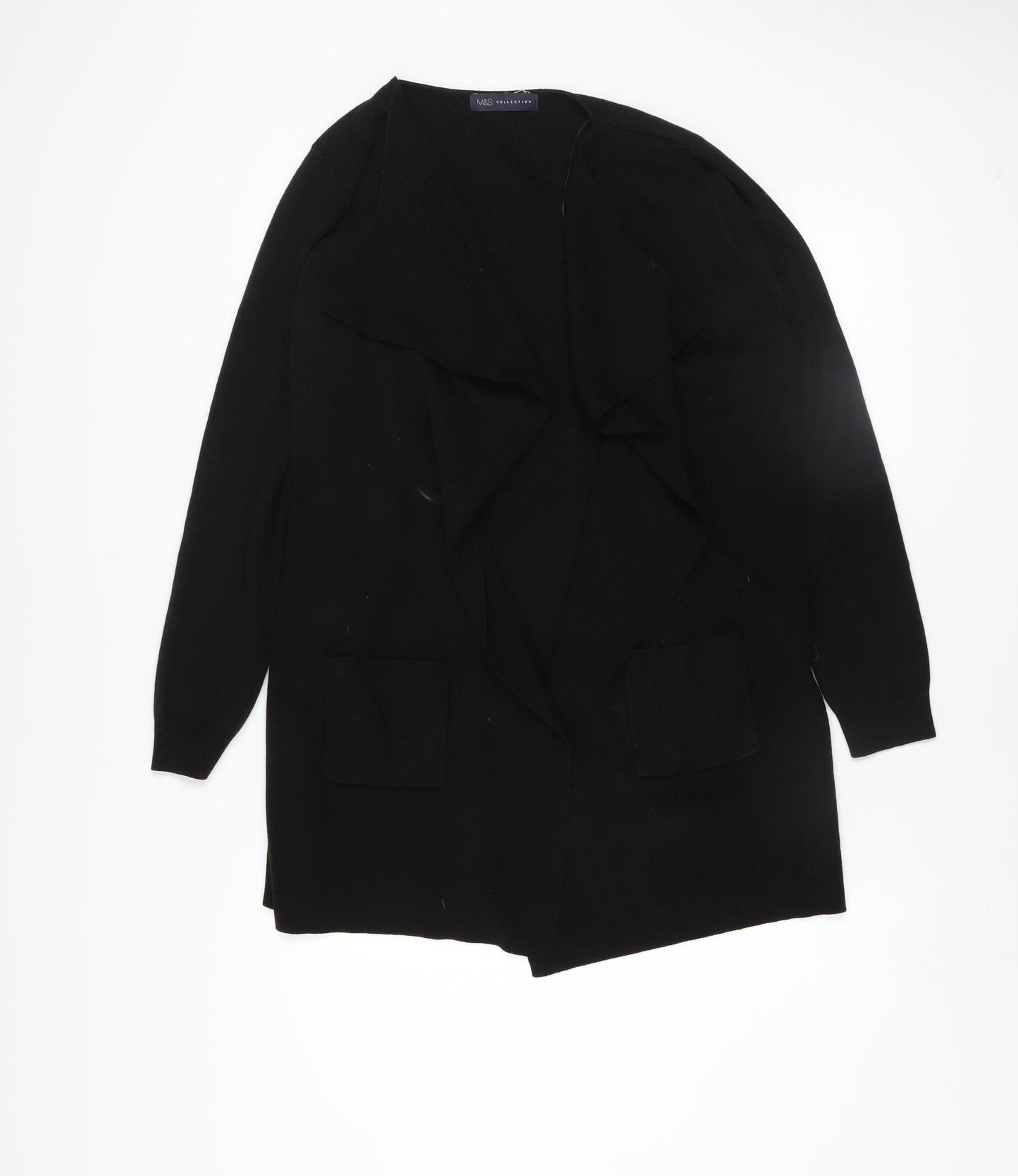 Marks and Spencer Women’s Black Knit Open Cardigan Size M