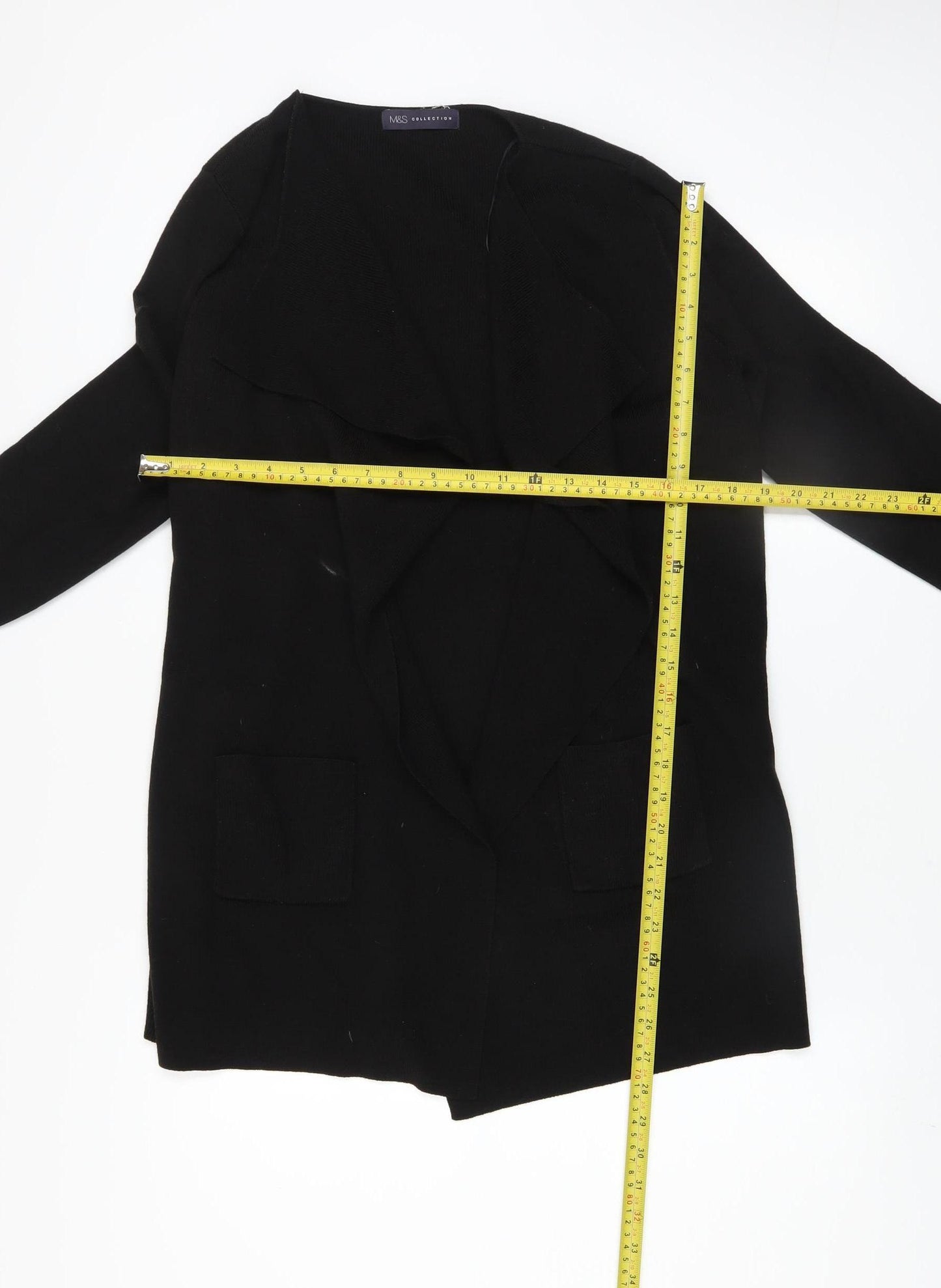 Marks and Spencer Women’s Black Knit Open Cardigan Size M