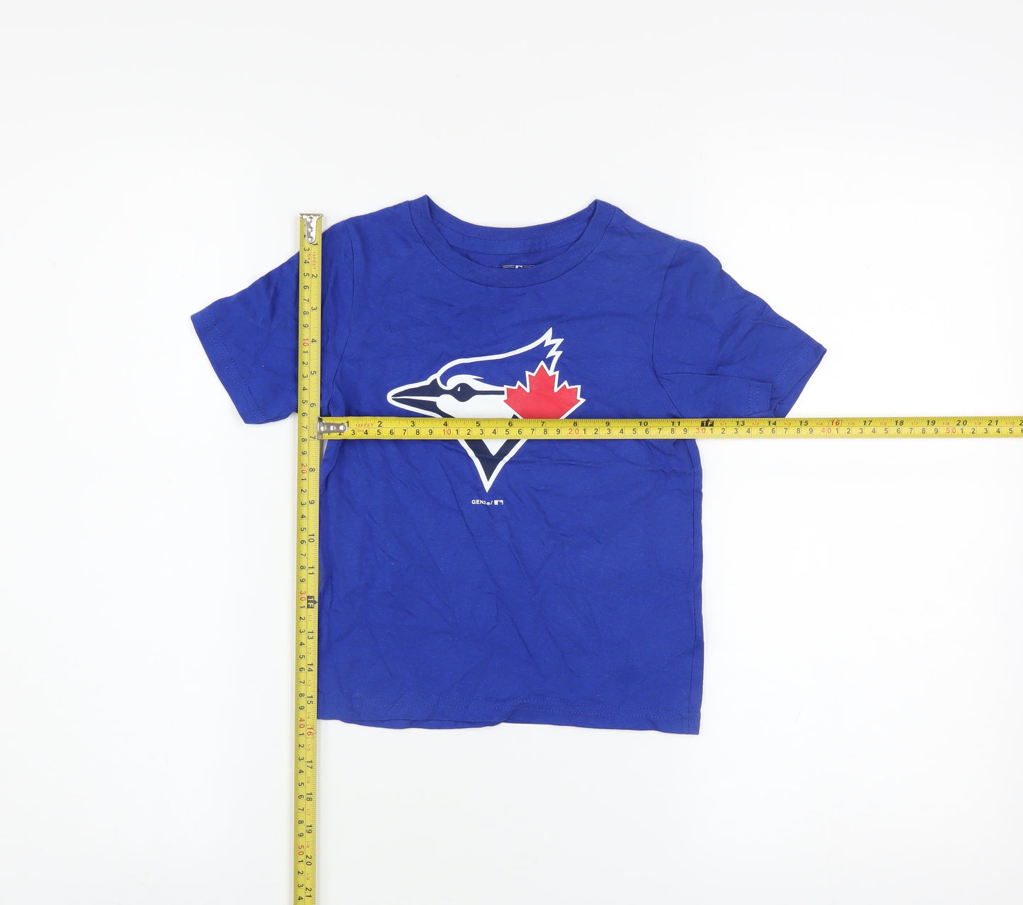 GEN2 Genuine Merchandise Boys Blue Toronto Blue Jays Graphic T-Shirt Size 4