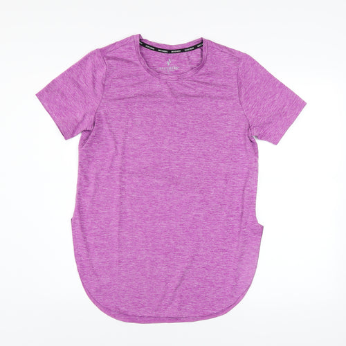 Skechers Men's Purple Athletic Fit Short Sleeve Performance T-Shirt Size S
