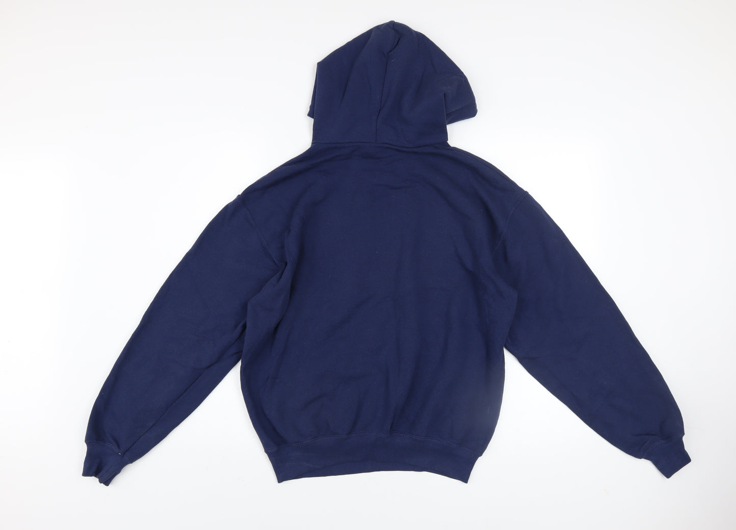 Marvel Men's Blue Pullover Hoodie Medium Graphic Print