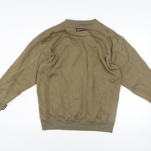 Bad Street Men’s Brown Pullover Sweatshirt Size M Graphic Print