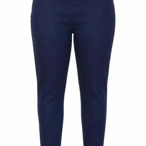 Savida Women Blue Skinny Mid Rise Stretch Jeans Size 14
