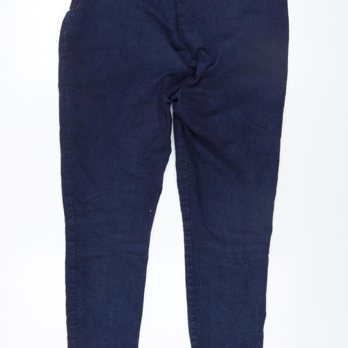 Savida Women Blue Skinny Mid Rise Stretch Jeans Size 14
