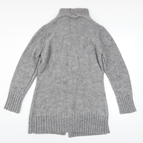 St. Bernard for Dunnes Men’s Grey Cable-Knit Button Cardigan Large