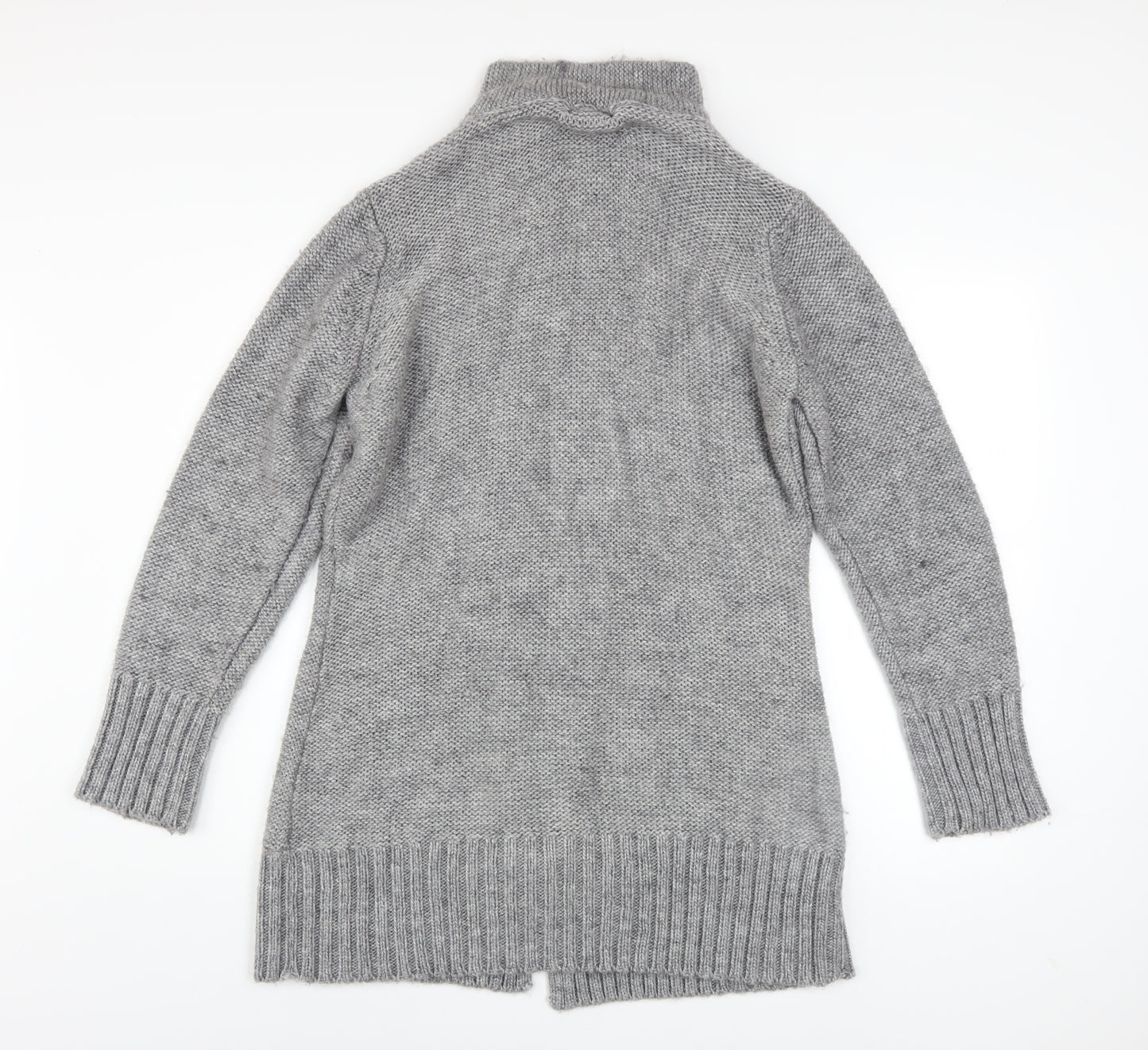 St. Bernard for Dunnes Men’s Grey Cable-Knit Button Cardigan Large