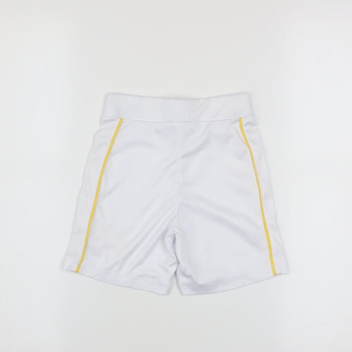 Dunnes Stores Boys White Athletic Football Shorts 4-5 Years