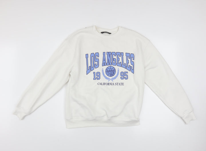 Dunnes Stores Women’s Ivory Los Angeles 1995 Pullover Sweatshirt Small