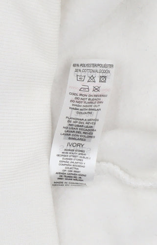 Dunnes Stores Women’s Ivory Los Angeles 1995 Pullover Sweatshirt Small