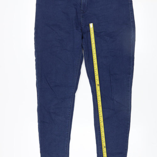 Denim Co. Women's Blue Skinny Jeans Size 18 Stretch Denim