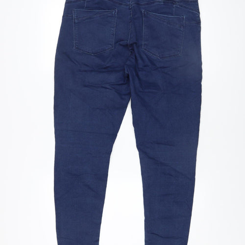 Denim Co. Women's Blue Skinny Jeans Size 18 Stretch Denim